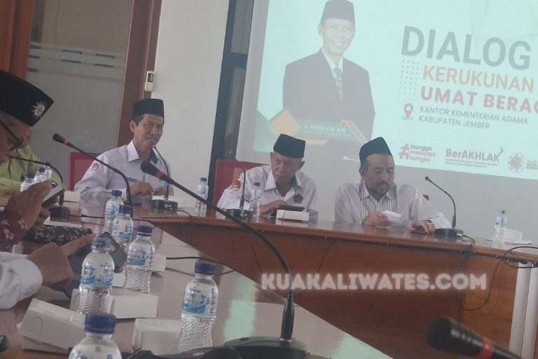 Kemenag Jember Adakan Dialog Kerukunan Intern Ummat Beragama Untuk Jaga Kerukunan
